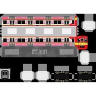 Lembaran Pola Papercraft Krl Skala 50 murah