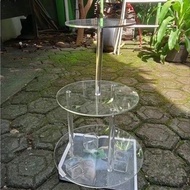 3-tier acrylic cake display Stand