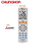 CHUNGHOP Multi Aircon Remote K-316E ( Mitsubishi Motors )