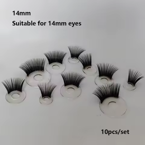 10pcs New 12-35mm Eyes Eyelash DIY 8 Styles Crystal Eyeballs Stereo Crystal Eyes for Blythe Dolls Pr