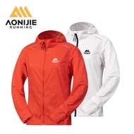AONIJIE FW6225 Women's Sun Protection Hoodie Shirts Long Sleeve UPF 50+ Water-repellent, Breathable 