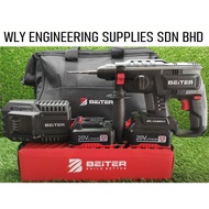 BEITER BRH60-20V Cordless Rotary Hammer Wireless Rotary Hammer with 3 Free Drill Bits / Cordless Ham