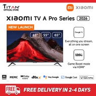 2026 Xiaomi TV A Pro 43"|55"|65" 4K QLED Display|120Hz|Google TV|Apple AirPlay