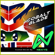 └ ❍ ┼ B-Daman Cobalt Blade - TV Animation Version Sticker