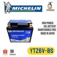 YTZ6 YTZ6V YTX5L YTZ7S BATTERY MICHELIN RS150 CBR150 VARIO150 AIR BLADE PCX150 NEW CLICK150i CBR150/