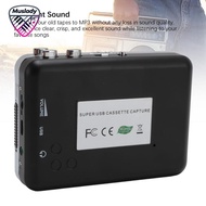 Muslady CASSETTE TO MP3 Converter แปลงเทปเป็นรูปแบบดิจิตอล Plug and Play USB 2.0 USB CASSETTE เป็น M