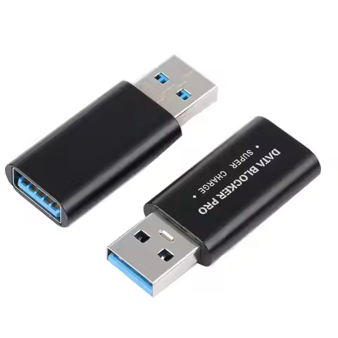 Safety Data Interrupter Privacy Protection Hi-speed USB Shield Type C Data Blocker Pro USB A 3.0 Cha