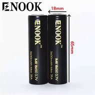 Enook rechargeable battery 18650 3600mAh 35A 3.7v ★