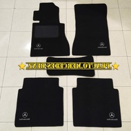 W123 Tiger Mercedes Foot Carpet benz Mercy Premium Carpet/ - Mercy interior accessories