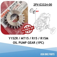 Yamaha Original Y15ZR V1 V2 / MT15 / R15 / R15M Oil Pump Gear Drive - 2PV-E3324-00