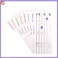 【Best Price】Guitar Chord Electric Guitar Chord Poster Acoustic Folk Guitar Chord Chart Guitar Chord 