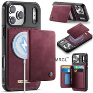 MagSafe Wallet Leather Phone Case for Samsung Galaxy S26 ULTRA S25 FE S25 EDGE S24FE S23 FE S24 PLUS