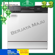 Toshiba 8 Place Settings With Turbo Heat Drying TableTop Dishwasher DW-08T3(S)MY