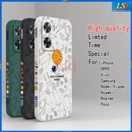 Case oppo A57 2022 casing oppo A77S A78 5G A54 A53 A33 A15S A17 A17K A15 A16 A9 2020 A5S A7 A12 A5 2
