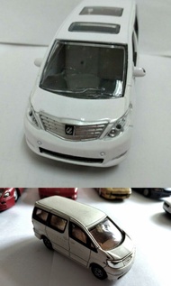 豐田Toyota Alphard  2代 1/43 + 1代 1/64 合金車