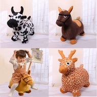 Large Size cloth music inflatable jumping horse UBEST Baby Bouncer Baby Jumper Bouncer Baby Bouncer 