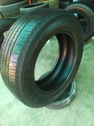 ยางกระบะขอบ18 บริดสโตน DUELER H/T684 255/60R18 ปี17 แก้มดี ขอบสวย ดอกตามรูป มีปะ  ใช้งานได้ เหมาะใช้