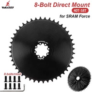 WUZEI Aero Chainring 8 Narrow Wide BoltBolt for SRAM Rival Crank Direct Mount Road Bike Chainring 40