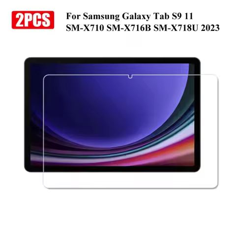 2PCS For Samsung Galaxy Tab S9 11 SM-X710 SM-X716B SM-X718U 2023 Screen Protector Clear 9H Tempered