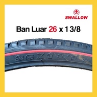 Outer Tire 26x1 3/8 jengki CTB swallow