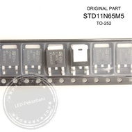 MOSFET STD11N65M5 11N65 SMD-252