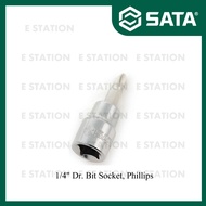 SATA 21301-21302 1/4" DR.BIT SOCKET PHILLIPS