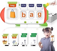 ZIKAQUQI Talking Phonics Flash Cards - Mastering Numbers, Letter Sound, Improving Reading Skills by 