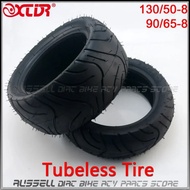 90/65-8 front Tire & 130/50-8 rear Tire Tubeless Tyres vacuum For Honda Monkey bike Buyang Electric