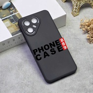 Tecno pova 7 5G CASE MACARON BLACK SQ CASE BLACK Tecno pova 7 5G MSB