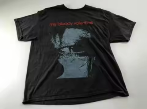 My Bloody Valentine Vintage 1992 Tour Reprint Black Men T Shirt