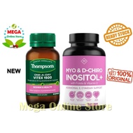 Paket Pcos Thompson Vitex 1500 + Optify Myo + D-Chiro Inositol +