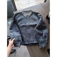 Retro Plaid Splicing Jacket for Men - Ideal for Autumn