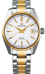 Grand Seiko Heritage Stainless Steel and 18k Yellow Gold Watch SBGH252