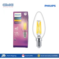 Philips Dimmable LED 3.5W E14 Warm White 2700K Light Bulb