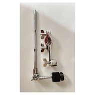 TEMU A New Extended Cymbal Stand Set With Universal Clamps, Suitable For Cowbell Mounts, Professiona