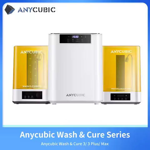 ANYCUBIC Wash & Cure 3/ 3 Plus/ Plus/ Max Model Curing and Washing Machine For SLA LCD DLP Resin 3D 