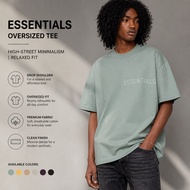 FOG FEAR OF GOD ESSENTIALS 23SS Logo 6 colors Teebaju t shirt lelaki kemeja lelaki boxy shirtbaju ke