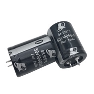50v1,000uf Large Capacity 50v Audio Long Life Capacitor Power Amplification Pond Filter Capacitor El