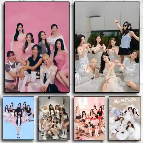1PC G-Girls' G-Generation Girl Idol Group Poster Wall Art Print Poster Decorative Mural Home Decor G