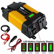 [Zeal Tire ] Original 4000W Car Power Inverter LED Voltage Capacity Display Transformer Converter 12V To 110V/220V