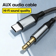 Aluminum Alloy 3.5mm Audio Cable Type-C To 3.5mm Audio Cable Headphone Connection Cable Suitable for