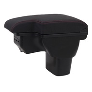 {dcfnfyhj} Car Armrest Box Interior Details Storage Box For NISSAN Juke Retrofit Parts USB For 2010-