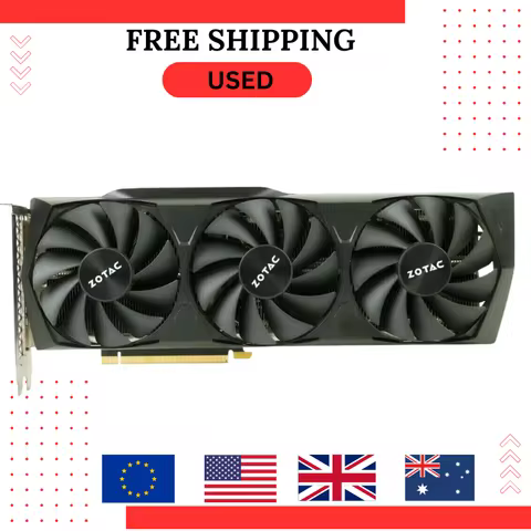 USED Zotac GeForce RTX 3070 8GB Thunderbolt GPU Graphics Card