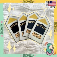 KIBLAT Sticker (1 piece) Penunjuk arah kiblat Tanda arah kiblat islamic sticker Kiblat Mekah