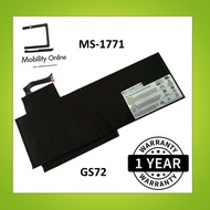 MSI GS62 GS70 GS72 MS-1771 XMG C703 BTY-L76 MD98802 X7613 X7611 Laptop Battery