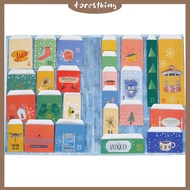 Girls Countdown Calendar Christmas Countdown Calendar Wall Decoration 25 Days Girl Countdown Calenda