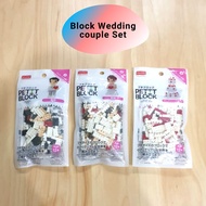 Lego Daiso Petit Block - Wedding Couple Set & Flamingo