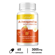 Viên nang Airboy Ashwagandha Extra Strength hỗ trợ giảm căng thẳng và cải thiện tâm trạng với BioPer