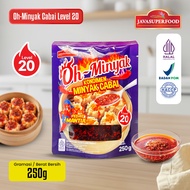 [HALAL] OH CHILI OIL WITH FLAVOR Level 20 - Spicy Chili Oil Condiment 250g | Spicy Chili Oil | Suita