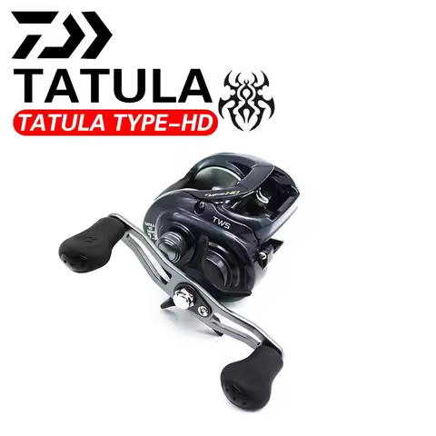 DAIWA TATULA TYPE HD Fishing Reels 200H/200HL/200HS/200HSL 7+1BB Baitcast Reel Gear Ratio 6.3:1/7.3: